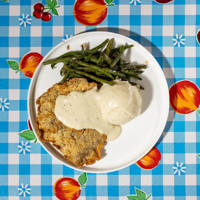 Lunch Chicken Fried Chicken.