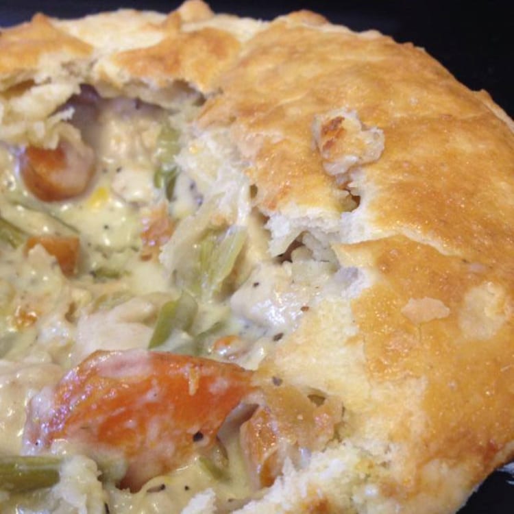 SP: Chicken Pot Pie.