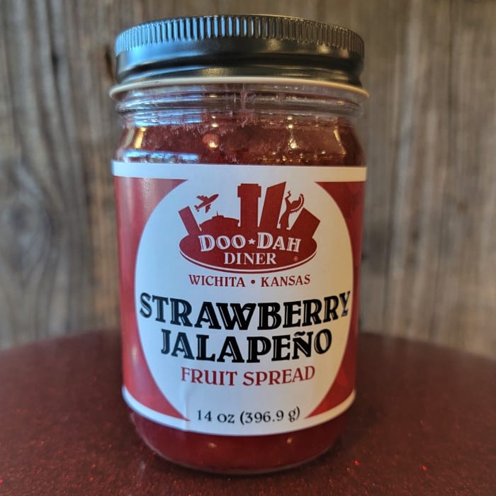 Doo-Dah Diner Strawberry Jalapeno Jam.