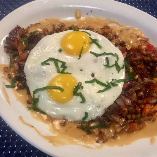 Pork Belly Hash.