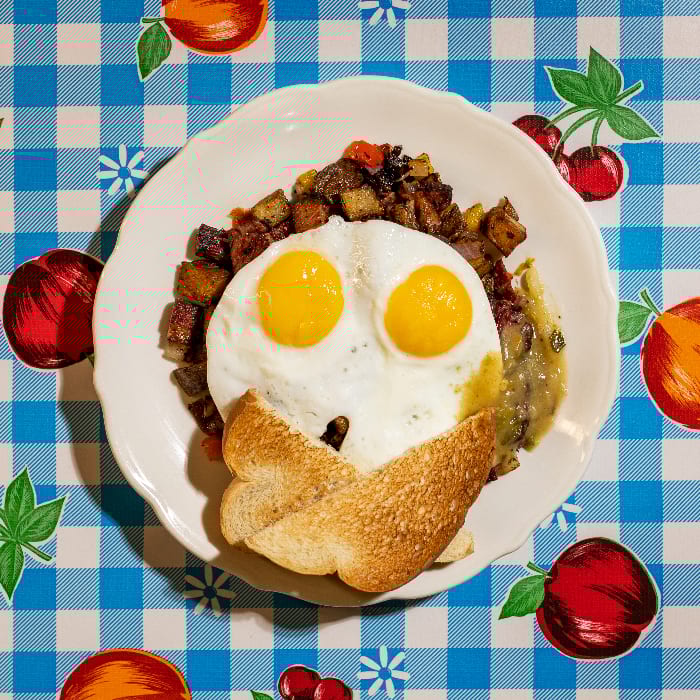 Crispy Corned Beef Hash.