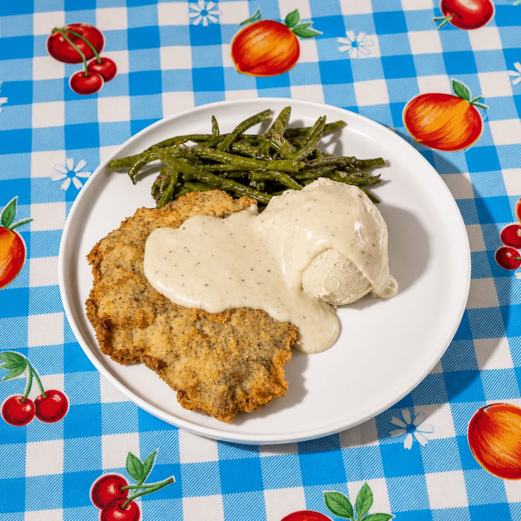 Lunch Chicken Fried Chicken.