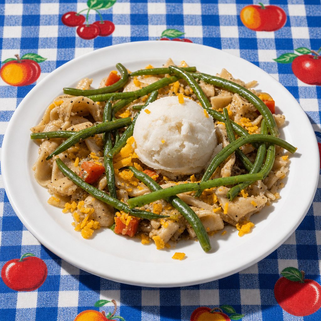 TnB: Chicken & Noodles.