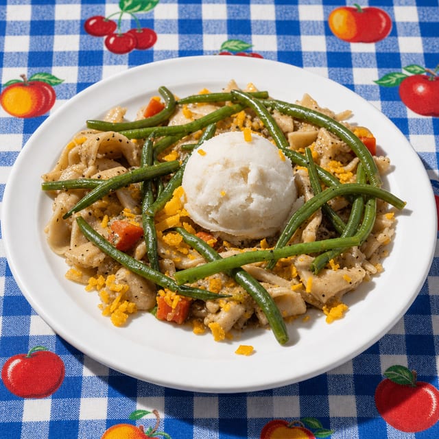 TnB: Chicken & Noodles.