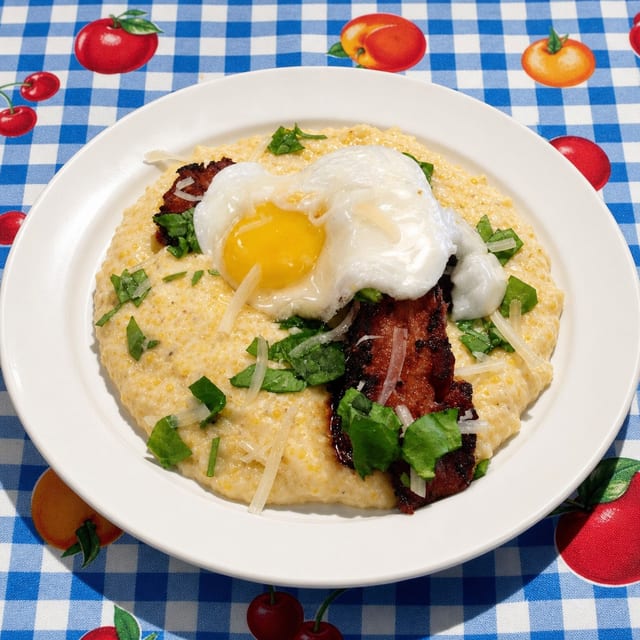 Pork Belly & Grits.