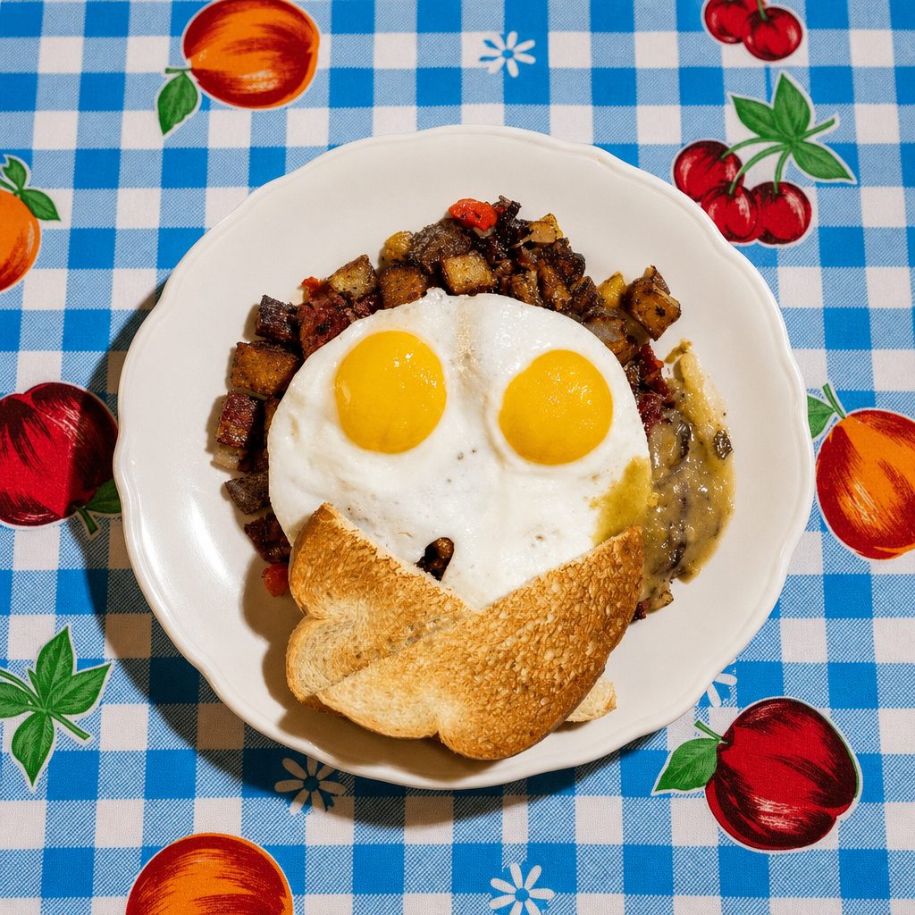 Crispy Corned Beef Hash.