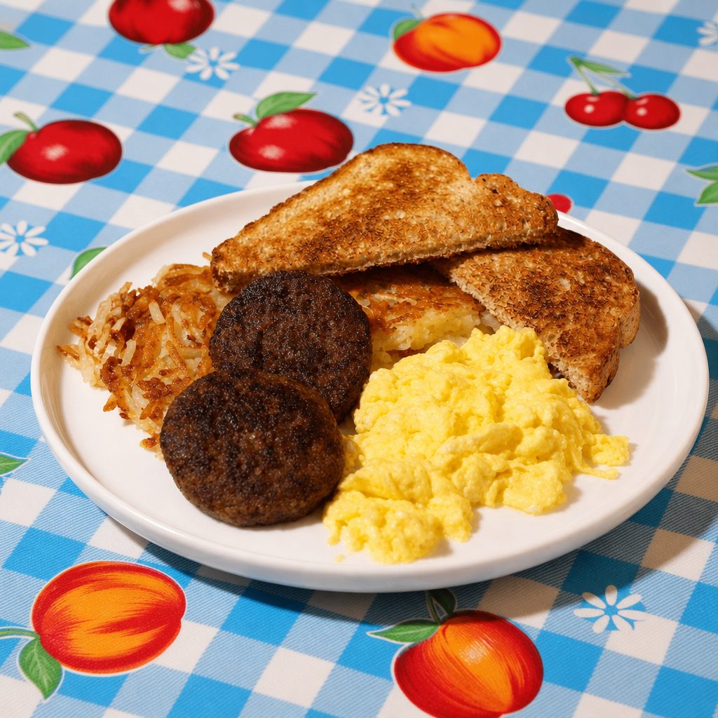 Basic (Boring) Breakfast.