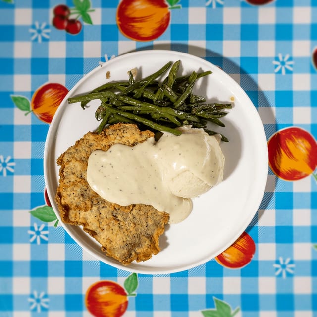 Lunch Chicken Fried Chicken.
