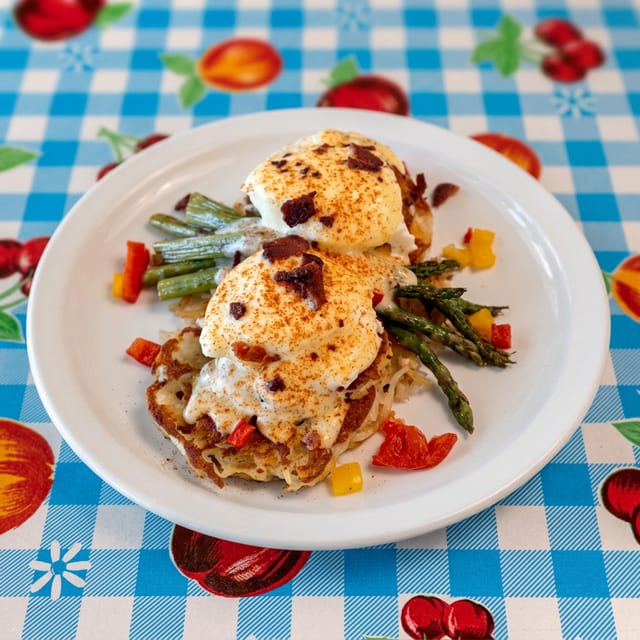 Crab Cake Benny.