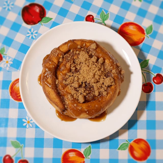 Peach Cobbler Roll.